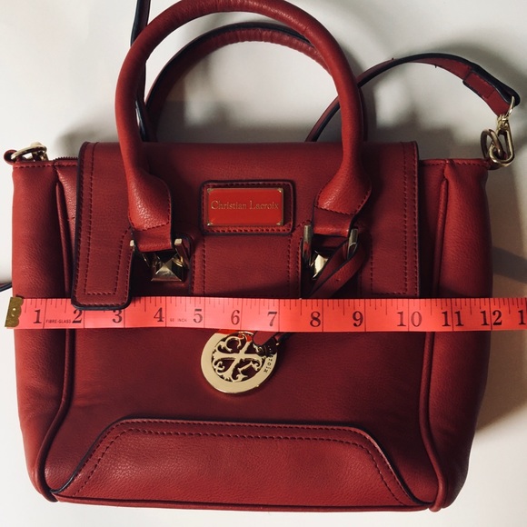 Christian Lacroix Red shoulder bag - Picture 5 of 10
